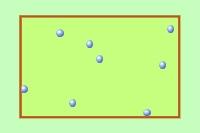 7 Pressure: Because gas particles are moving, they can exert a force on surfaces they bounce
