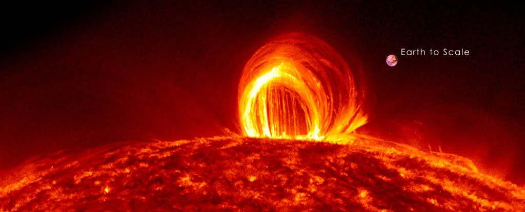 2. The flares: Not only the sunspots indicate the Sun s activity, also solar flares do. The Sun usually ejects material from its chromosphere and corona.