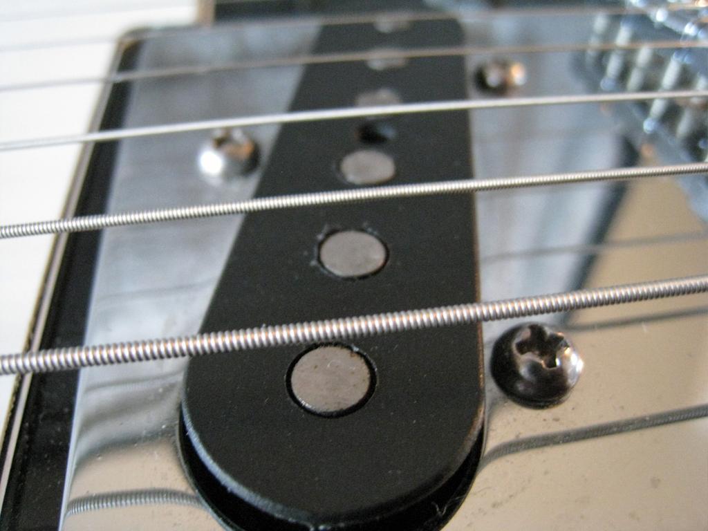 Real Life Application Electric Guitar Pickup Vibrating string produces a change in magnetic flux in the coil, which is