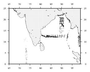 Long term temperature variability in the Bay of Bengal The XBT data collected in the Bay of Bengal during 1990-2012 is used to examine the variability of the temperature fields.