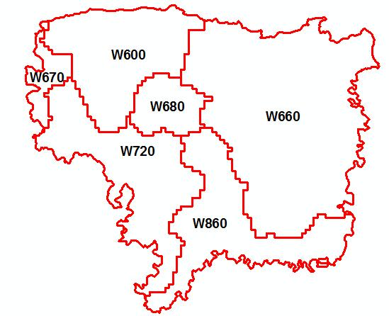 Changes of Flow in Sunamganj Region SUBBASIN Drainage Area (KM2) (Cumec) Year 2005 Year 2030 Year 2050 Year 2080 (Cumec) (Cumec) (Cumec) W600 3072 513.1 21-Jul 2336.1 1-Aug 2149.