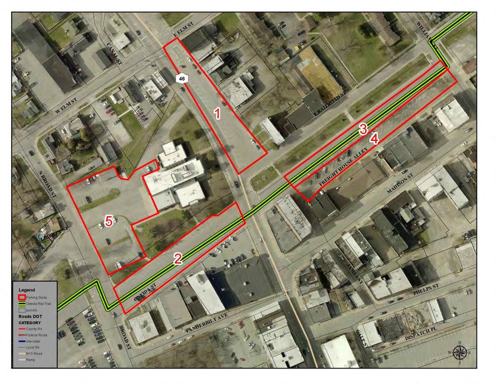 Parking Study This parking study was initiated to help understand parking supply and parking demand within Oneida City Center.