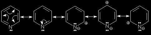 thus aniline is weakly basic. In pyridine,electron density at nitrogen seems to get increased due to resonance.hence it can donate pair of electrons comparatively easily.