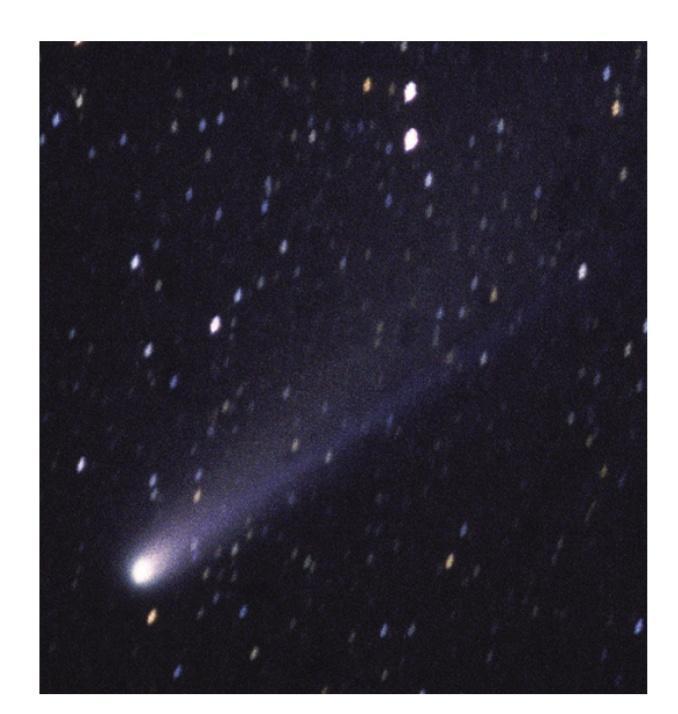 COMETS dirty snowballs composed of ice, rock and gas Originate from the Kuiper Belt and Oort Cloud They travel in long elliptical orbits around the sun which are affected by the