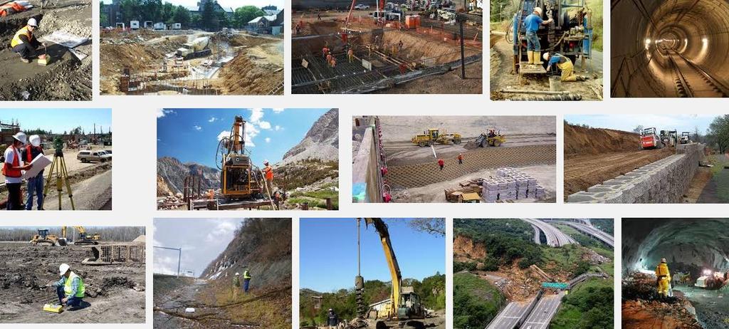 Examples: geotechnical