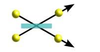 Two-particle quantum walk The symmetry of two travelling quantum walkers influences the output probability distribution