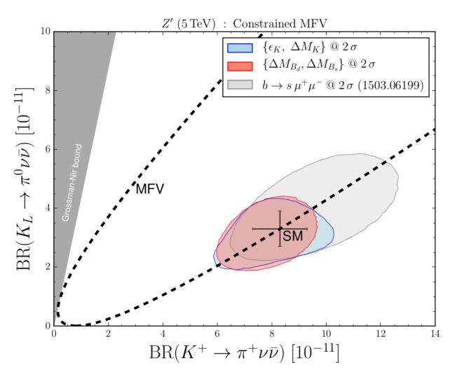 Κ+ p+νν beyond the Standard Model Custodial Randall-Sundrum [Blanke, Buras, Duling, Gemmler, Gori, JHEP 0903