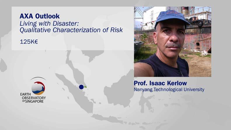 AXA Research Fund Outlook Project Communicating Risk Living with Disaster is a