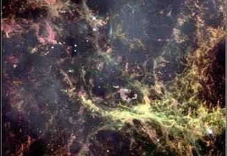 Its remains are called the Crab Nebula. SUN: What a mess that star made. Want to know something amazing? Humans saw this star explode in the year 1054.