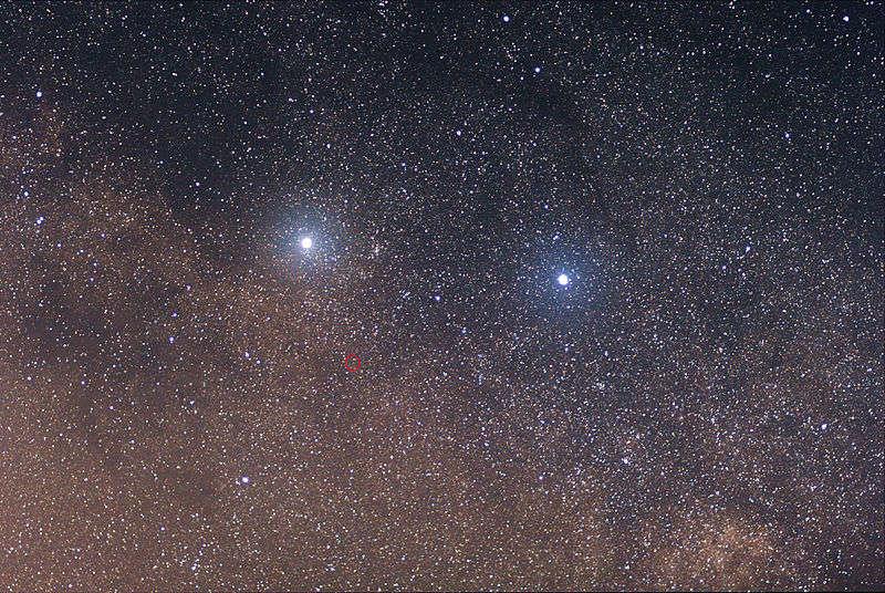 The Alpha Centauri System Closest star system to the Solar system. Distance: 4.