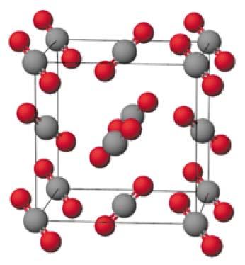 Molecular solid A molecular solid consists of atoms or molecules held together by intermolecular attractive forces.