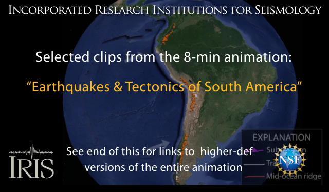 At the location of this earthquake, the oceanic Nazca Plate moves east relative to the South American Plate, subducting at the Peru-Chile Trench west of the Peruvian coast and sinking into the mantle