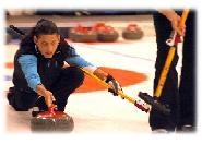2. A curler applies a force of 15.0 N on a curling stone and accelerates it from rest to a speed of 8.00 m/s in 3.50 s.