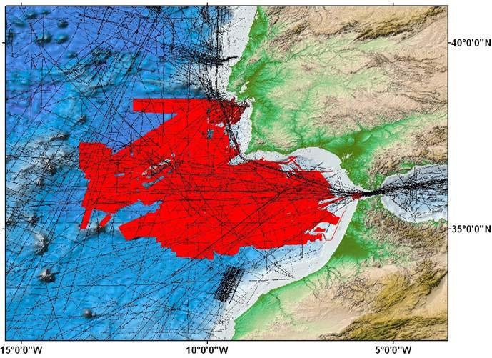 Grid update work in progress Gulf of Cadiz region