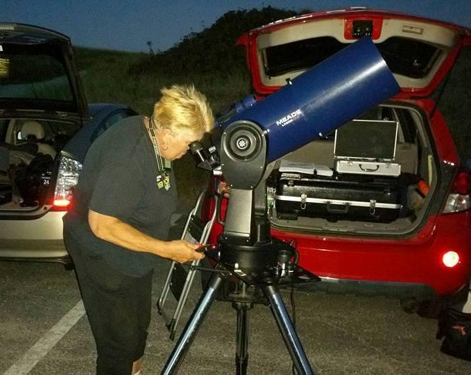 It was a great night sharing views of the night sky with visitors.