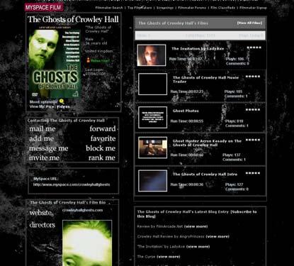 activity of Crowley Hall, and the film The Ghosts of Crowley Hall can be found