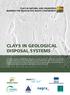 Clays in Geological Disposal Systems