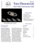 The Observer. East Valley Astronomy Club. May Upcoming Events: EVAC This Month by Claude Haynes. Inside this Issue: