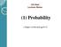 324 Stat Lecture Notes (1) Probability