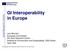 GI Interoperability in Europe