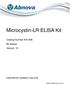 Microcystin-LR ELISA Kit