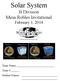 Solar System B Division Mesa Robles Invitational February 1, 2014