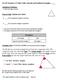 Pre-AP Geometry 4-9 Study Guide: Isosceles and Equilateral triangles (pp ) Page! 1 of! 10
