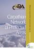CARPATHIAN NETWORK OF PROTECTED AREAS. Carpathian Network of Protected Areas. A contribution to the international cooperation strategy
