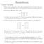 Binomial Exercises A = 1 1 and 1