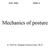 KIN Mechanics of posture by Stephen Robinovitch, Ph.D.