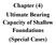 Chapter (4) Ultimate Bearing Capacity of Shallow Foundations (Special Cases)