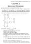 CHAPTER 8: Matrices and Determinants