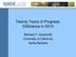 Twenty Years of Progress: GIScience in Michael F. Goodchild University of California Santa Barbara