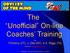 The Unofficial On-line Coaches Training