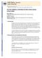 NIH Public Access Author Manuscript J Math Chem. Author manuscript; available in PMC 2013 January 01.