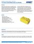 Overview. Benefits. Applications K-SIM. Tantalum Surface Mount Capacitors Space Grade T510 Space Grade Multiple Anode Low ESR MnO 2