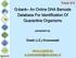 Q-bank An Online DNA Barcode Database For Identification Of Quarantine Organisms