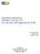 Operating Instructions Validation Tool Kit, KT2 For use with USP Apparatus #1 & #2