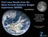 First Lunar Results from the Moon & Earth Radiation Budget Experiment (MERBE)