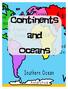 Continents. and. Oceans