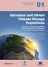 European and Global. Change Projections. ClimateCost. Briefing Note