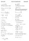 Physics 8.02 Exam Two Equation Sheet Spring 2004