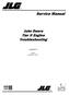 Service Manual. John Deere Tier II Engine Troubleshooting. Original February 2, 2007