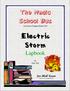 The Magic School Bus. A Science Chapter Book #14. Electric Storm. Lapbook. by Amy Yee. . Yee Shall Know.