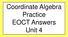 Coordinate Algebra Practice EOCT Answers Unit 4