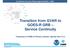 Transition from GVAR to GOES-R GRB Service Continuity