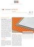 6.1. Schlüter -DITRA 25. Application and Function. Underlayment Uncoupling, waterproofing and vapour pressure equalisation. Product data sheet