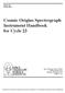 Cosmic Origins Spectrograph Instrument Handbook for Cycle 23