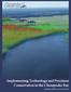 Implementing Technology and Precision Conservation in the Chesapeake Bay. By Jeffrey Allenby and Conor Phelan