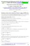 International Journal of Mathematical Archive-3(4), 2012, Page: Available online through  ISSN